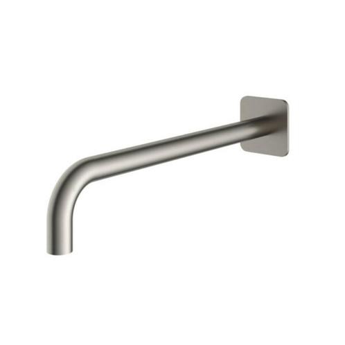 Wandarm Hotbath Gal 40 cm Vierkant Geborsteld Nikkel PVD, Doe-het-zelf en Bouw, Sanitair, Kraan, Nieuw, Ophalen of Verzenden