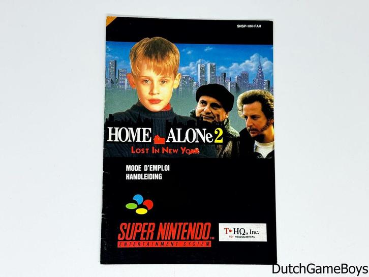 Super Nintendo / SNes - Home Alone 2 - Lost In New York - FA, Games en Spelcomputers, Games | Nintendo NES, Gebruikt, Verzenden