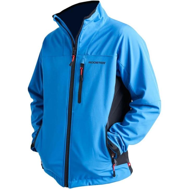 Rooster Soft Shell Jacket Blauw, Watersport en Boten, Watersportkleding, Nieuw, Ophalen of Verzenden