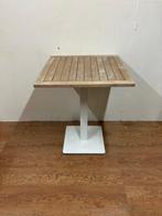 Gebruikte Terrastafel (75x75cm) - T1465- Vintage/Café, Ophalen, Nieuw