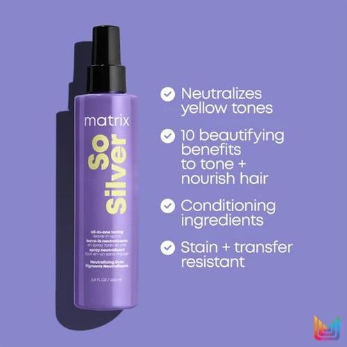Matrix Total Results So Silver All-In-One Toning Leave-In..., Handtassen en Accessoires, Uiterlijk | Haarverzorging, Nieuw, Verzenden