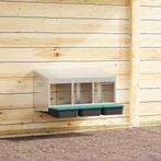 vidaXL Kippennestkast 3 compartimenten wandmontage, Dieren en Toebehoren, Verzenden, Nieuw