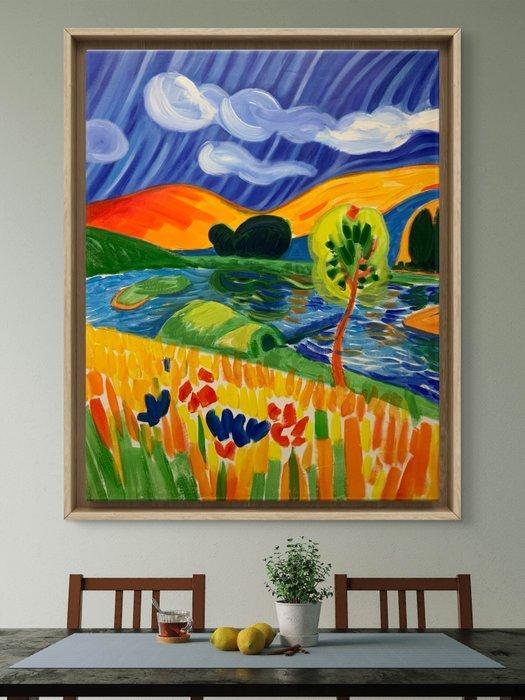 Galiano - Little Lake - XXL, Antiek en Kunst, Kunst | Designobjecten