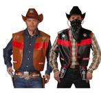 Bruine Cowboy Vest, Vêtements | Hommes, Costumes de carnaval & Vêtements de fête, Verzenden
