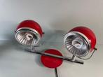 Plafondlamp - Retro Space Age Lamp met Opvallende Rode