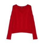 Pennyblack • rode kabeltrui Fecola • M, Kleding | Dames, Verzenden, Nieuw, Pennyblack, Maat 36 (S)