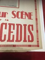 Melioska - Rare affiche cirque Magie Melioska