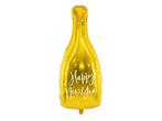 Helium Ballon Fles Happy New Year Leeg 82cm, Verzenden