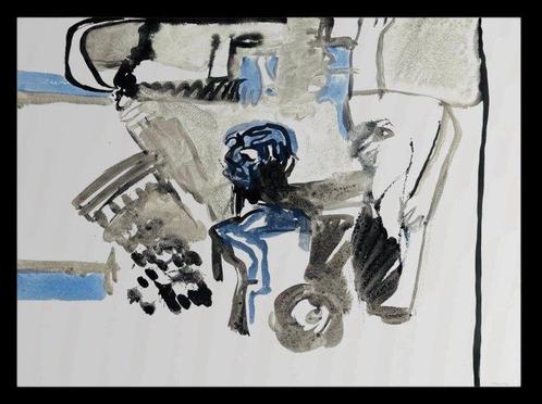 Marcus de Vestele (1941-2024) - Grande composition abstraite, Antiek en Kunst, Kunst | Schilderijen | Modern