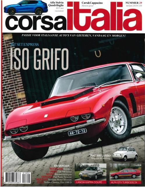2018 CORSA ITALIA MAGAZINE 29 NEDERLANDS, Livres, Autos | Brochures & Magazines