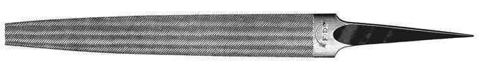 Halfronde Vijl DIN 7261-E 250mm Tweede Snede, Doe-het-zelf en Bouw, Gereedschap | Handgereedschap, Verzenden