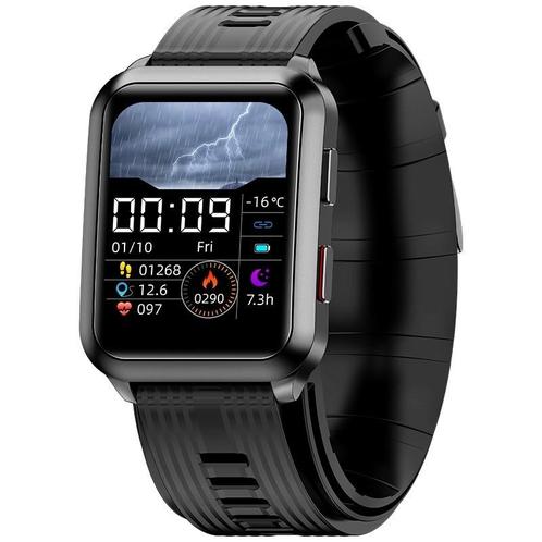 DrPhone GTX11 Smart Watch Bloeddrukmeting met Extra, Handtassen en Accessoires, Smartwatches, Nieuw, Verzenden