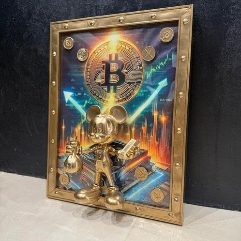 soul.arta - “Crypto Mickey 3D”, Antiek en Kunst, Kunst | Designobjecten