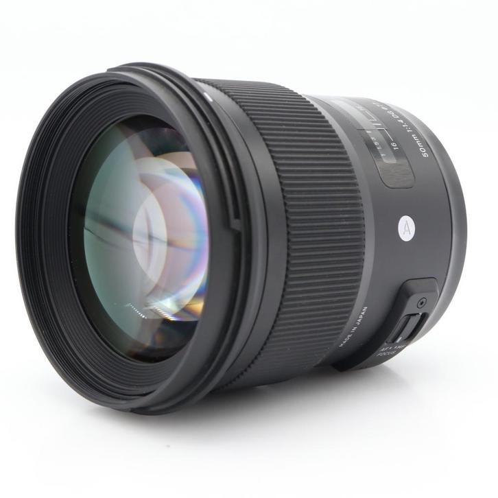 Sigma 50mm F/1.4 DG HSM Art Nikon FX | Tweedehands, Audio, Tv en Foto, Foto | Lenzen en Objectieven, Zo goed als nieuw, Verzenden
