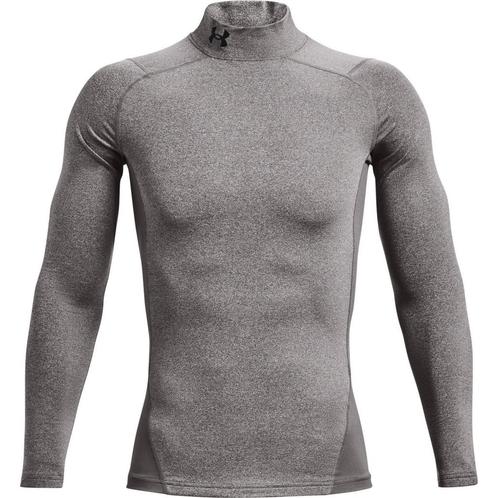 Under Armour CG Armour Comp Mock-Gray - Maat XL, Kleding | Heren, T-shirts, Grijs, Nieuw, Maat 56/58 (XL), Ophalen of Verzenden