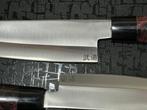 Santoku & Gyuto - Keukenmes - Chefs knife - Geslagen, Antiek en Kunst