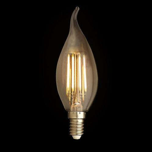 Filament LED Kaarslamp Klassiek 200lm Ø35mm E14 2W, Huis en Inrichting, Lampen | Losse lampen, Verzenden