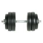 vidaXL 9-delige Halterset 15 kg, Sport en Fitness, Verzenden, Nieuw