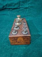 Sluitgewichten - Hout, Brons - Voor Bilancia, Antiek en Kunst