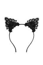 Haarband Kat Kant Zwart Kattenoortjes Diadeem Halloween Lace, Kleding | Dames, Carnavalskleding en Feestkleding, Ophalen of Verzenden