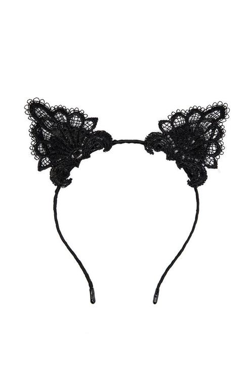 Haarband Kat Kant Zwart Kattenoortjes Diadeem Halloween Lace, Kleding | Dames, Carnavalskleding en Feestkleding, Nieuw, Ophalen of Verzenden