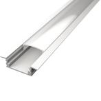 LED Strip Profiel Velvalux Profi Wit Aluminium 1 Meter Inbou, Verzenden, Nieuw