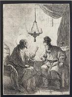 Charles Francois Hutin (1715-1776) - Conversazione tra Gesù