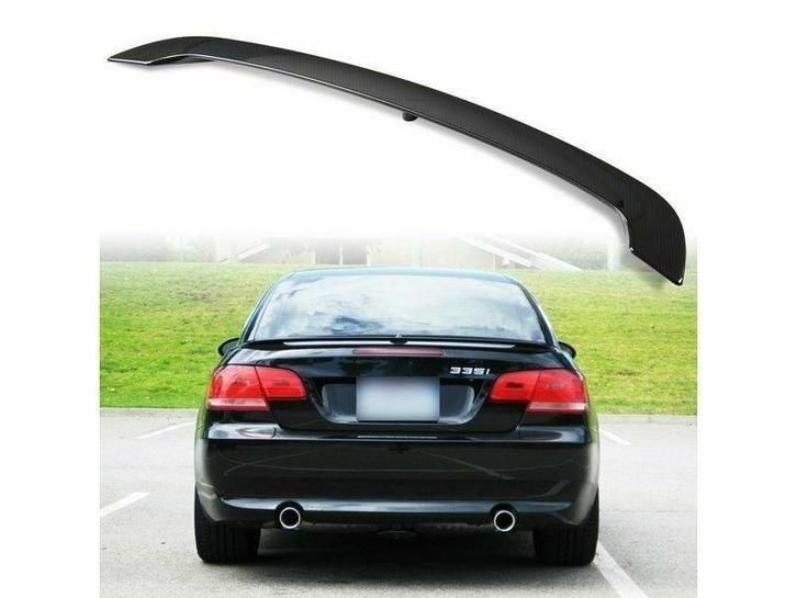 Kofferbak Spoiler Mat Zwart BMW 3 Serie E93 Cabrio B7579, Auto-onderdelen, Carrosserie, Nieuw, BMW, Achter