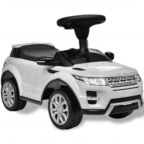vidaXL Loopauto Land Rover 348 met muziek wit, Kinderen en Baby's, Speelgoed | Buiten | Los speelgoed, Nieuw, Verzenden
