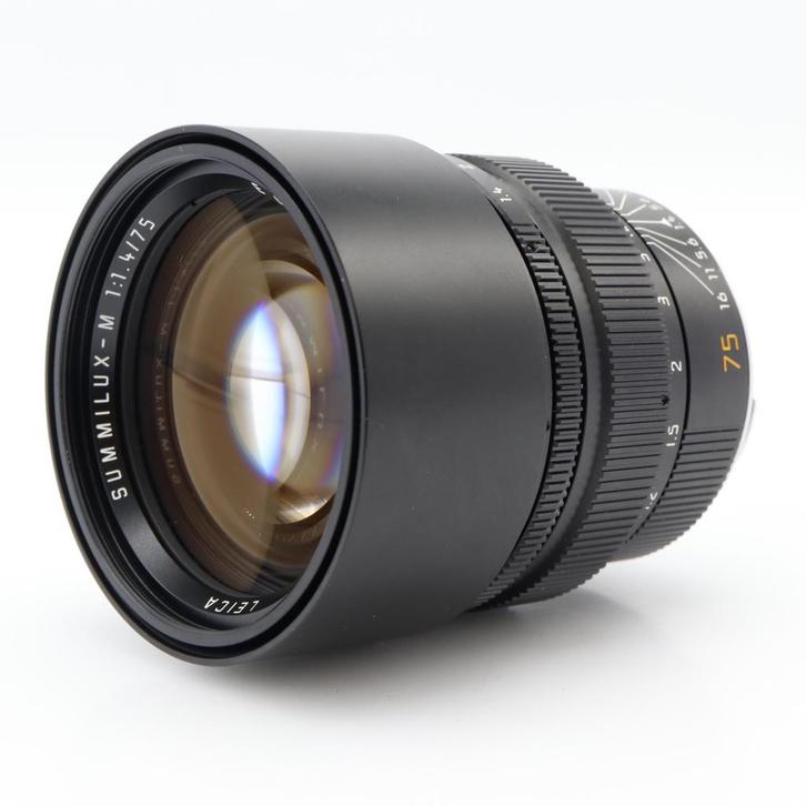 Leica 11815 Summilux-M 75mm f/1.4 | Occasion, Audio, Tv en Foto, Foto | Lenzen en Objectieven, Ophalen of Verzenden