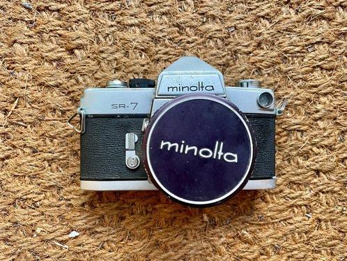 Minolta SR-7 + 55mm f1.8 Analoge camera, Audio, Tv en Foto, Fotocamera's Analoog