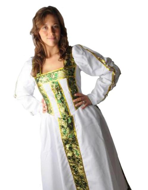 Middeleeuwse jurk Fiona, Hobby & Loisirs créatifs, Articles de fête, Enlèvement ou Envoi