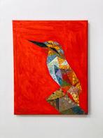 Pierre Joseph - Mosaic Bird, Antiek en Kunst, Kunst | Schilderijen | Modern