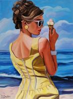 Yuri Denissov (1962) - Girl with ice cream