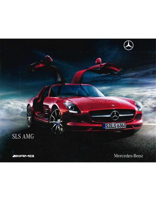 2009 MERCEDES BENZ SLS AMG COUPE BROCHURE GERMAN, Boeken, Auto's | Folders en Tijdschriften