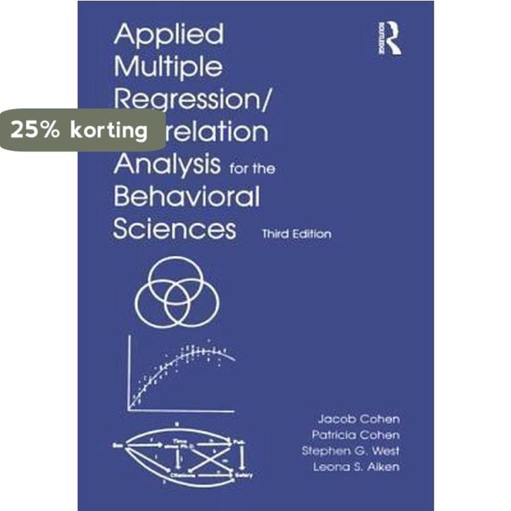 Applied Multiple Regression/Correlation Analysis For The Beh, Livres, Langue | Anglais, Envoi