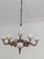 Kroonluchter - Brons, Keramiek - Capodimonte