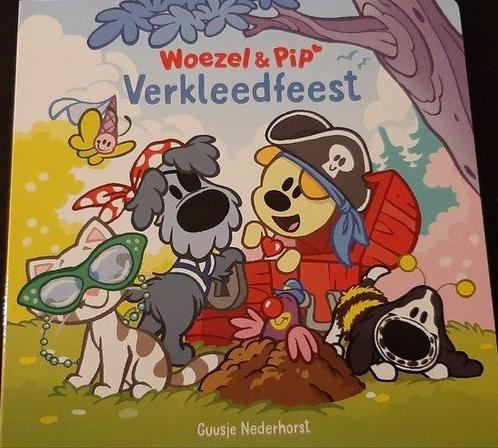Woezel&Pip - kartonboek - Verkleedfeest - Guusje Nederhorst, Boeken, Overige Boeken, Zo goed als nieuw, Verzenden