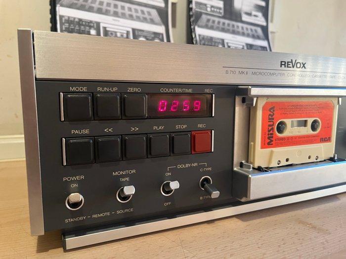 Revox - B 77 MK II microcomputer Cassetterecorder-speler -, Audio, Tv en Foto, Radio's