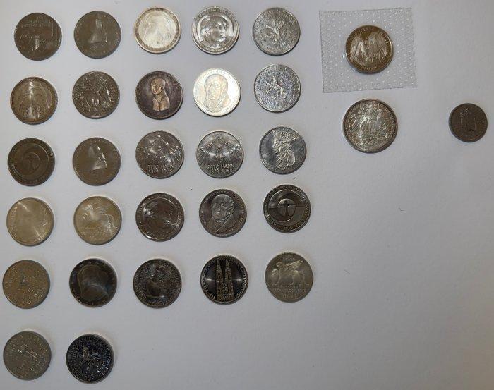 Duitsland. 5 Deutsche Mark 1956 - 1987 (Zonder Minimumprijs), Postzegels en Munten, Munten | Europa | Niet-Euromunten