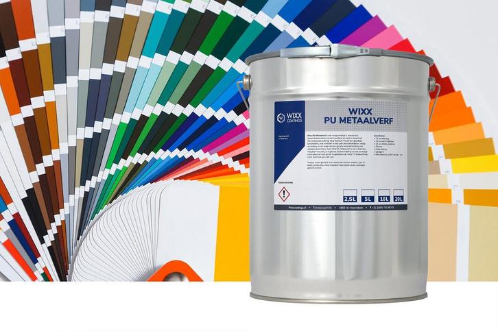Wixx PU Metaalverf Mengkleur 10L, Doe-het-zelf en Bouw, Verf, Beits en Lak, Nieuw, Verzenden
