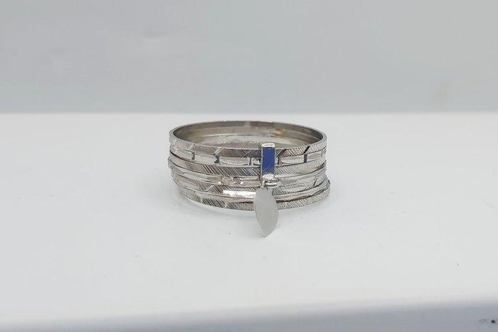 Ring - 19.2 kt. Witgoud, Handtassen en Accessoires, Ringen