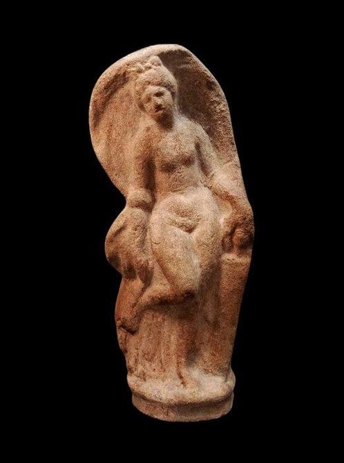 Oud Grieks Hellenistische kunst - Aphrodite die uit de, Verzamelen, Mineralen en Fossielen