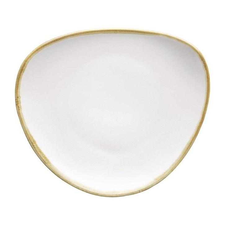 Borden | KILN | Porselein | Krijtwit | 6 Stuks | Ø165mm, Articles professionnels, Horeca | Équipement de cuisine, Envoi