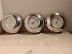 Georg Jensen Ships barometer, Weerstationset (3) - Glas,
