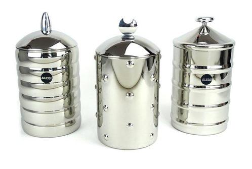 Alessi - CSA - Clare Brass - Conteneur (3) - Kalistò 1, 2 et, Antiek en Kunst, Kunst | Designobjecten