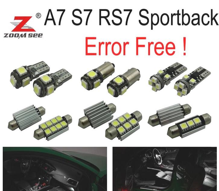 Kit 18 Ampoules Led Intérieur Pour Audi A7 S7 Rs7 Sportback, Autos : Pièces & Accessoires, Éclairage, Envoi