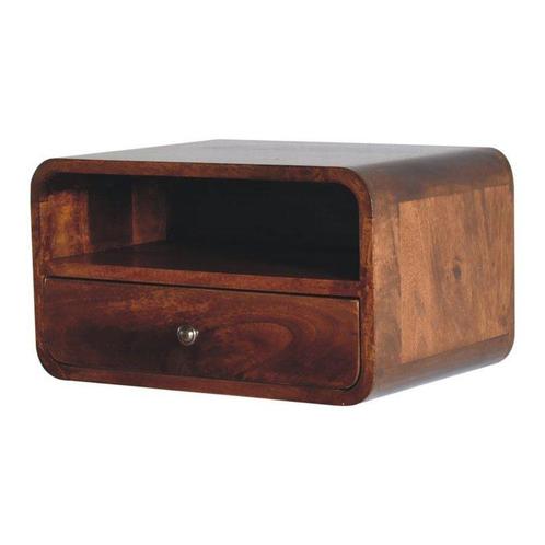 Unique Treasure - Nachtkastje - Mangohout - Handgemaakt, Antiek en Kunst, Kunst | Designobjecten