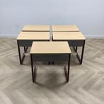 complete set 5 stuks Galvanitas schooltafels, (hxbxd), Huis en Inrichting, Gebruikt