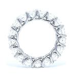 Ring Platina - 5.44ct. tw. Diamant (Natuurlijk) - VS - Met, Handtassen en Accessoires, Ringen, Nieuw